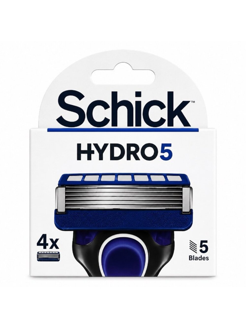 Schick Hydro 5 Hydrating Razor Blade Refills 4 Cartridges